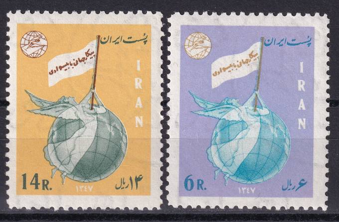 Иран - кат. №1394-1395