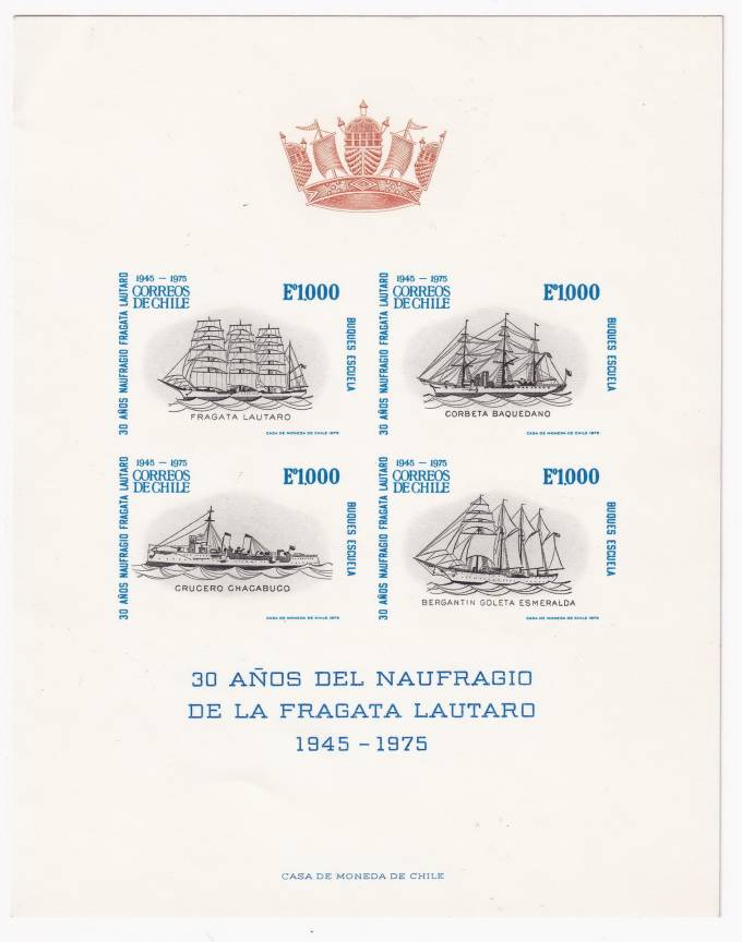 Чили - кат. Mich. №838-841