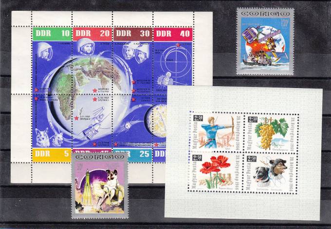 (Dogs stamp_068(1) Марки собаки 