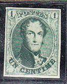 (Belgie_stamp_0006 II(1) Бельгия №6 II*