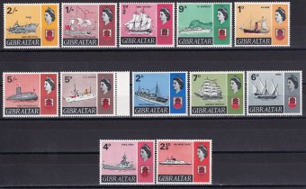 Гибралтар - кат. Mich. №188-201