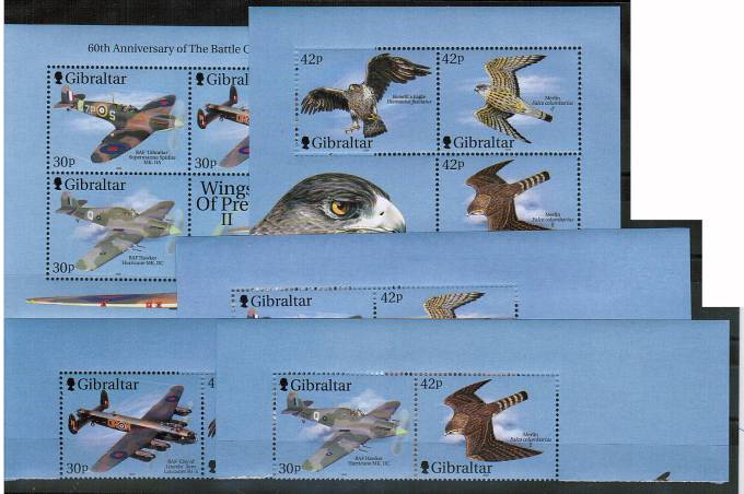  (Gibraltar_stamp_0939-44(2) Гибралтар кат. №№939-944, Бл.№№43,44 (1)