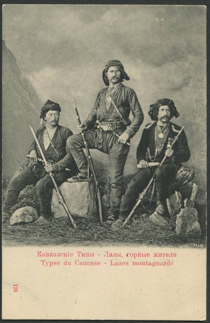Кавказские типы - Лазы, горные жители