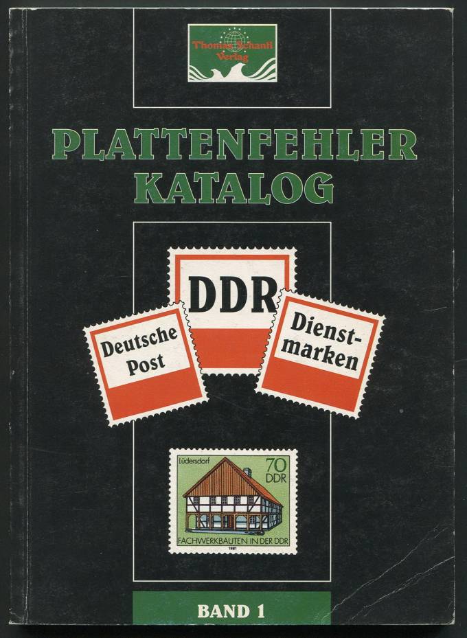 Plattenfehler katalog - Каталог ошибок в марках ГДР