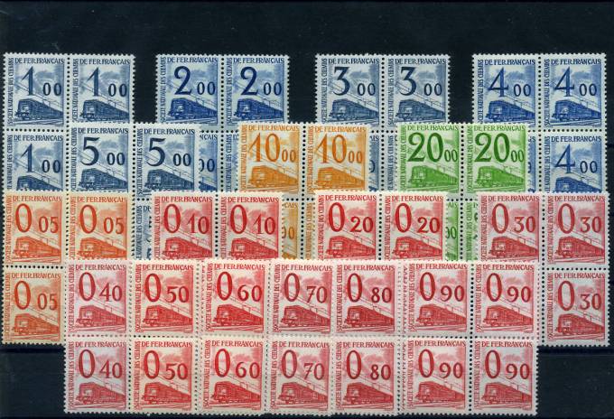 Бельгия(Belg_train_qwart_228-44) Марки паровозы №228-44**