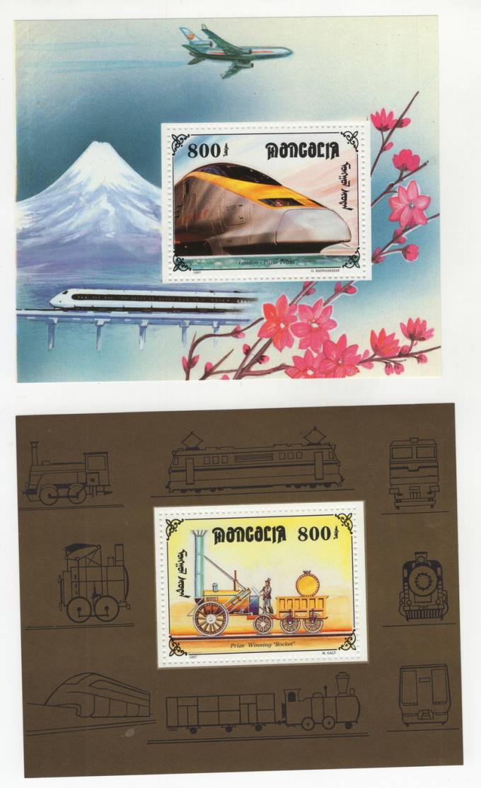 Монголия - кат. №BL268,BL269