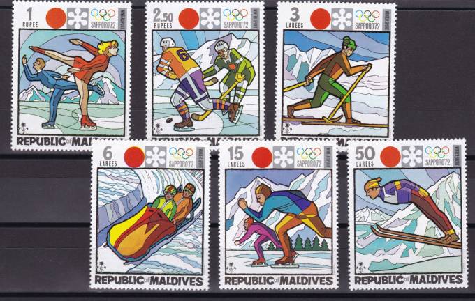 Серия - Олимпиада 1972 г. в Саппоро