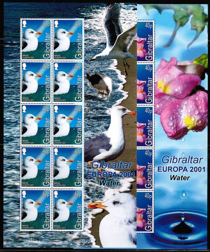  (Gibraltar_stamp_0962-65(1) Гибралтар кат. №№962-965 малые листы (1)