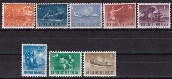 Индонезия - кат. №446-453