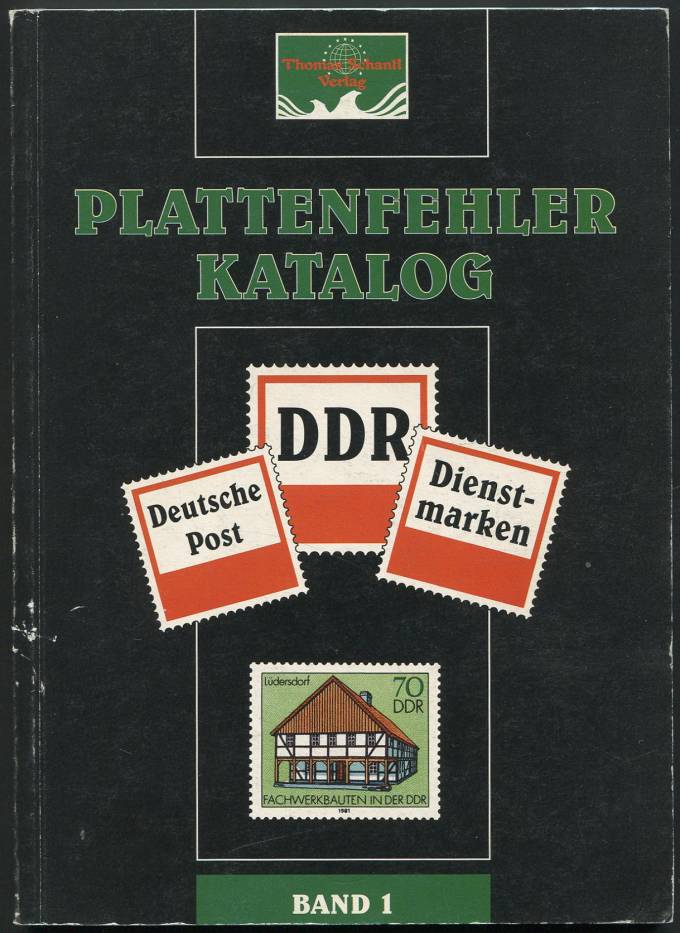 Plattenfehler katalog - Каталог ошибок в марках ГДР
