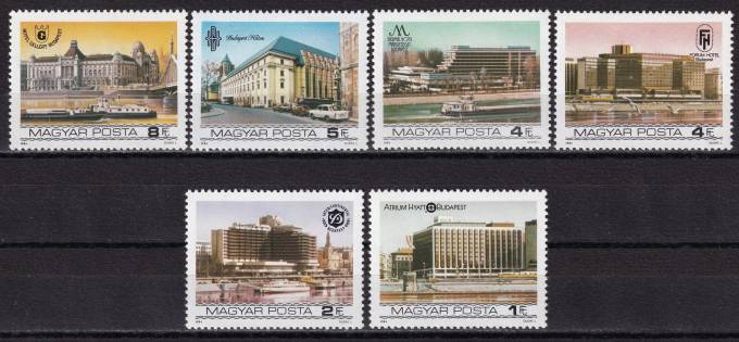 Венгрия - кат. №3701A-3706A