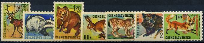 (Bear_030) Медведи. Чехословакия №1661-67