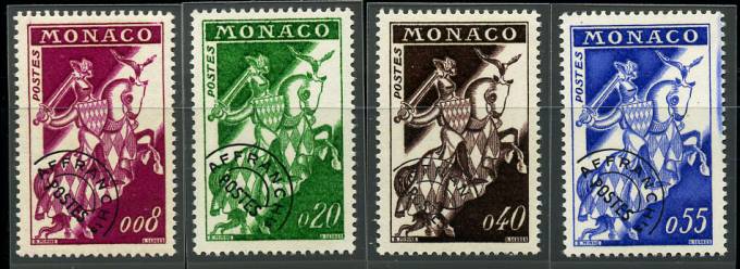 (Monaco_661-64(1) Монако. Каталог №661-664 **  
