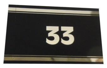 (Safe 33)этикетка  №33