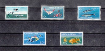 (Sea_Stamp_050(1)Колумбия.№1078-1082