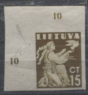 (StampLietuvos_439Upr(4) №439U,**, проба с выходными данными