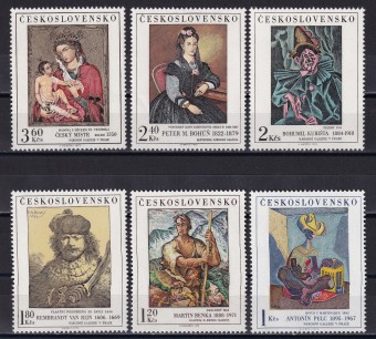 Чехословакия - кат. №2172-2177