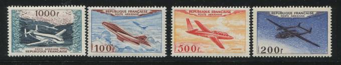   Авиация Франция №987-990
