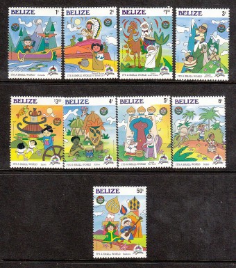 (WD_Bel_829-837(3) Марки Belize №829-837