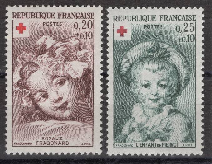 Франция - кат. №1418a-1419a