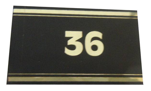 (Safe 36)этикетка  №36