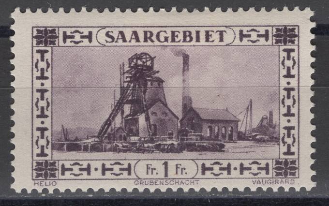 Германия - Саар - кат. №117
