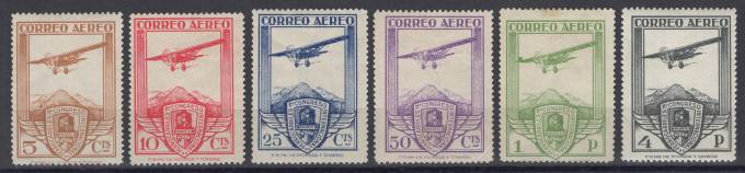 Испания - кат. №457-462