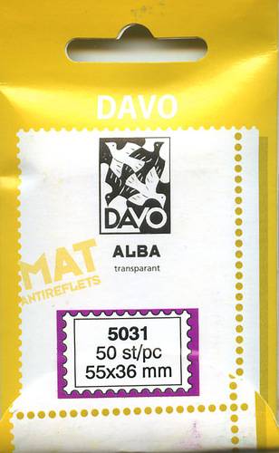 Клеммташе DAVO прозрачные 55 х 36 мм (уп 50 шт) (А5031(1))