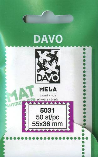 Клеммташе DAVO чёрные 55 х 36 мм (уп 50 шт) (М5031(1))