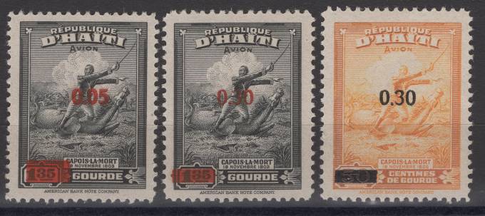 Гаити - кат. Mich. №360-362