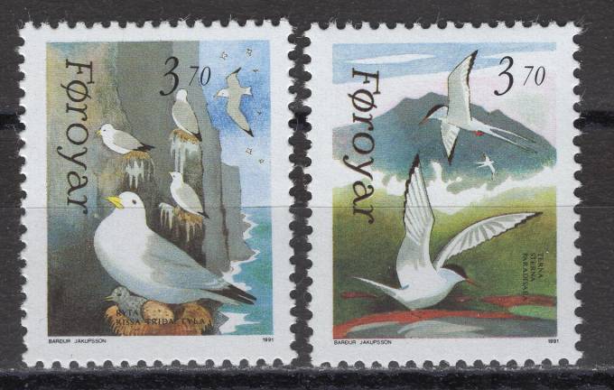 Фарерские Острова - кат. №221-222
