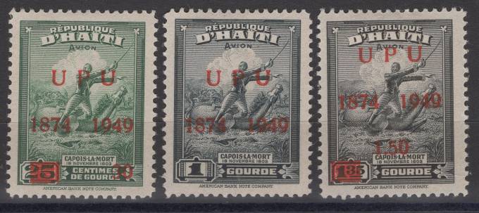 Гаити - кат. Mich. №378-380