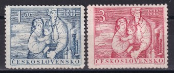 Чехословакия - кат. №550-551