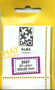 Клеммташе DAVO прозрачные 30 х 32 мм (уп 50 шт) (А2527(2))