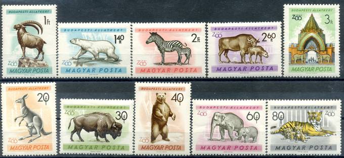 (Bear_025) Медведи. Венгрия №1727-36