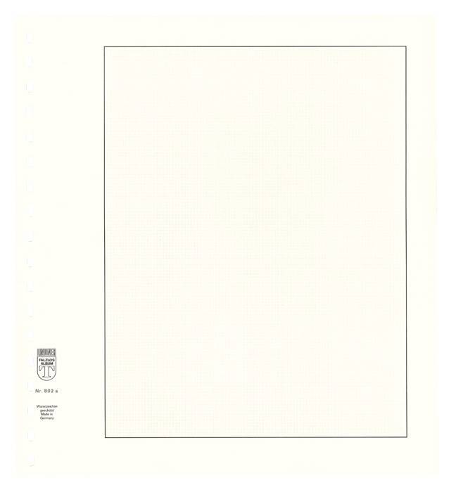 Листы " BLANKO PERMAPHIL®" белый картон в чёрной рамке с сетчаткой 10шт. (802a)