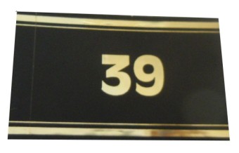 (Safe 39)этикетка  №39