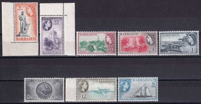 Барбадос - кат. Mich. №225-232