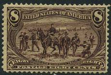 (Horse_USA_121(1) Марки лошади. Кат. Михель №121* 