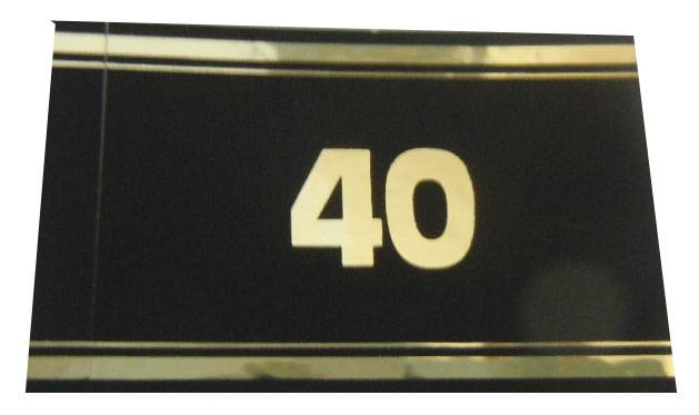 (Safe 40)этикетка  №40