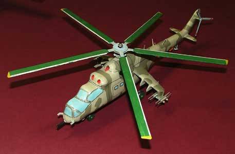 (Vert-1)  Модель боевого вертолёта 7800р. Модель боевого вертолёта на подставке. Дерево, пластик, металл, длинна 35 см.