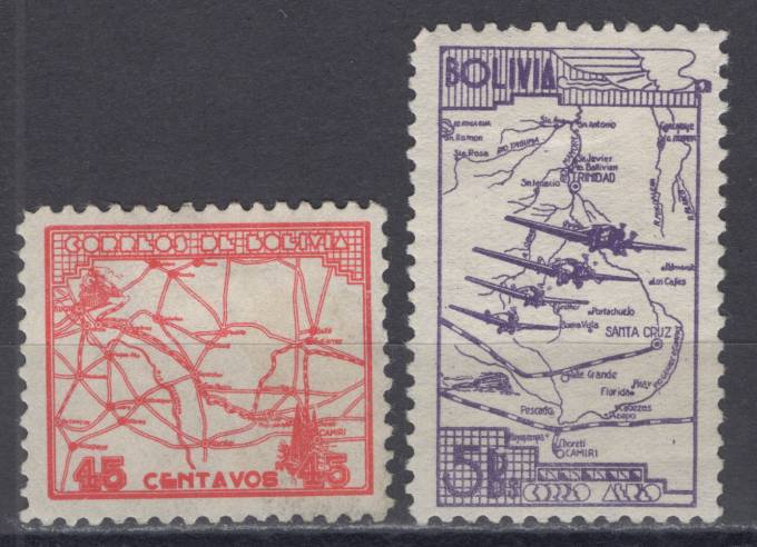 Боливия - кат. №278,291