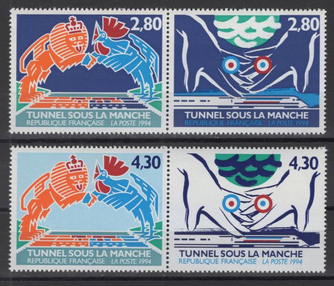 Франция - кат. №3023-3026