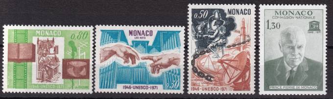Монако - кат. №1005-1008