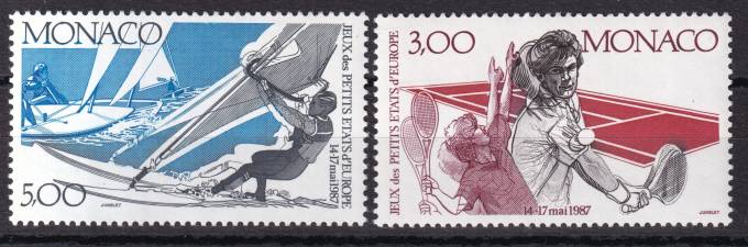 Монако - кат. №1808-1809
