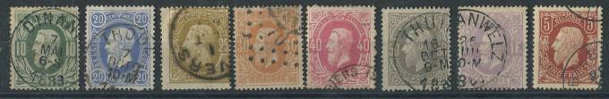 (Belgie_stamp_0027A-34A(1) Бельгия №27A-34A