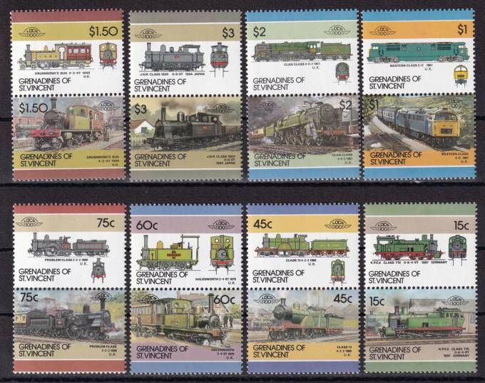 Острова Сент-Винсент и Гренадины - кат. №458-473