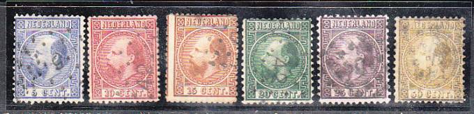 (Golandia_stamp_007-12(1) Голандия №7-12 II, II, I, I, II 
