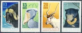 (Bear_023) Медведи. ГДР № 1617-20