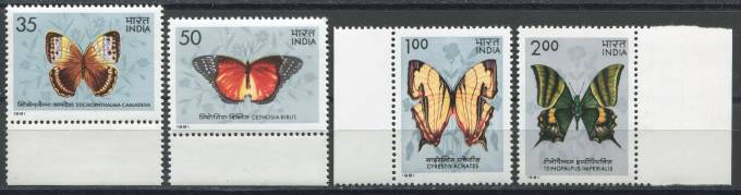 Индия - кат. Mich. №882-885